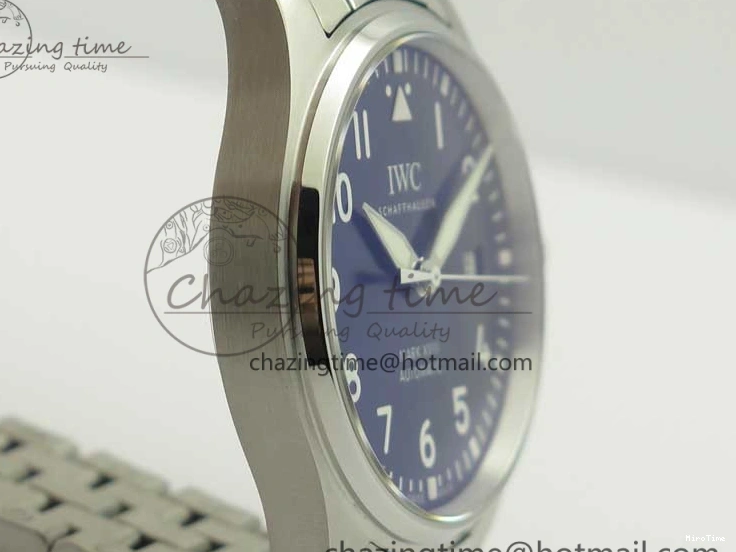 MIROTIME 0505 TimelessDesign Mark XVIII IW327016 Le Petit Prince MKS 1:1 Best Edition Blue Dial On SS Bracelet MIYOTA 9015 V 7206